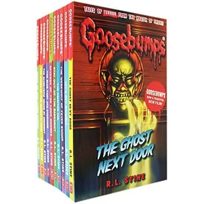 Cover of Goosebumps The Classic Series 10 Book Collection Set 1 The Haunted Car And The Werewolf Of Fever Swamp R. L. Stine