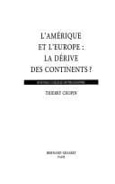 Cover of L'Amérique et l'Europe