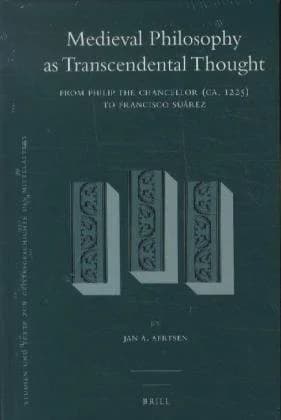 Cover of Medieval Philosophy as Transcendental Thought