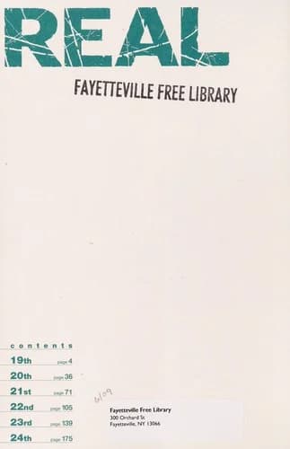 Cover of Real, Vol. 1