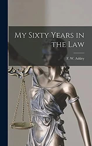 Cover of My Sixty Years in the Law
