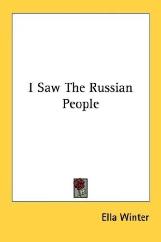 Cover of I Saw The Russian People