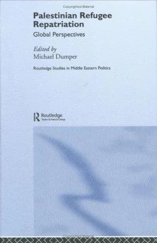 Cover of Palestinian Refugee Repatriation