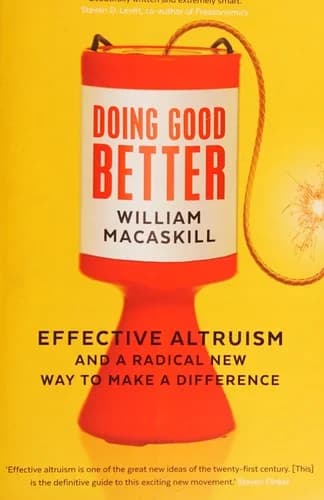 Doing Good Better: Effective Altruism by MacAskill - Non Fiction - Paperback