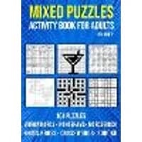 Cover of Mixed Puzzle Activity Book for Adults Volume 2