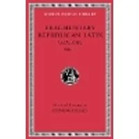 Cover of Fragmentary Republican Latin, Volume III