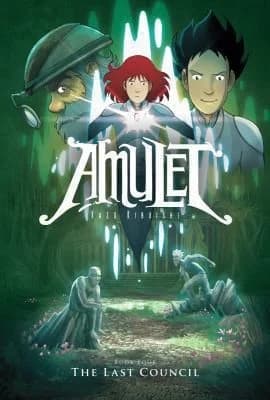 Cover of Amulet, Book Four