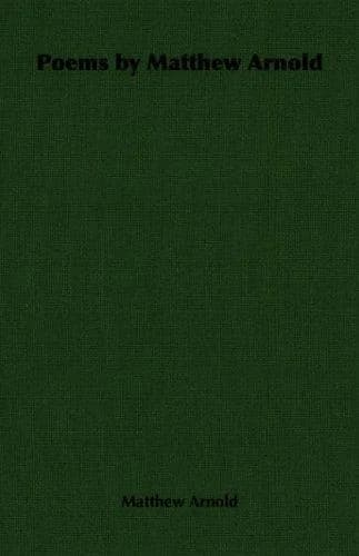 Cover of Poems by Matthew Arnold