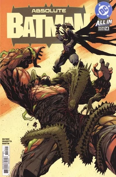 Cover of Absolute Batman #14 — Abomination, Conclusion