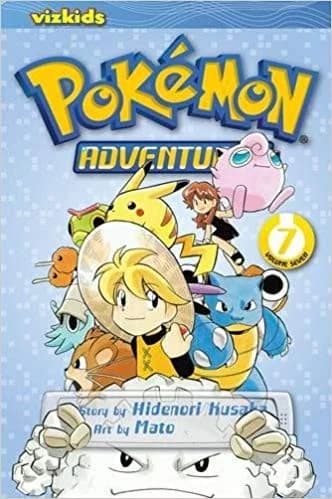 Cover of Pokémon Adventures, Volume 7