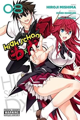 Cover of High School DxD, Vol. 8 - manga