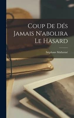 Cover of Coup De Des Jamais N'abolira Le Hasard