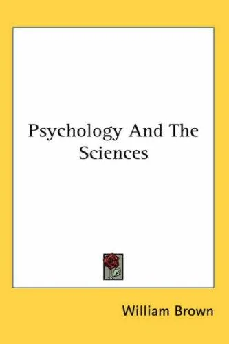 Cover of Psychology And The Sciences