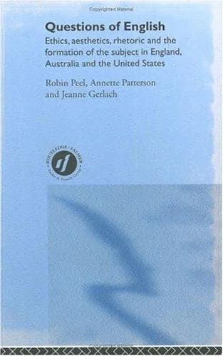Cover of Questions of English