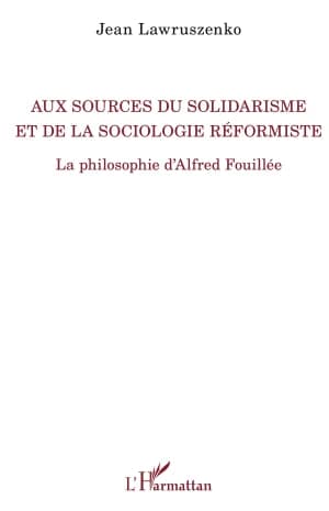 Cover of Aux sources du solidarisme et de la sociologie réformiste
