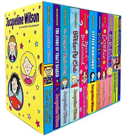 Cover of Jacqueline Wilson 12 Books Collection Box Set ( The Story of Tracy Beaker ) Paperback