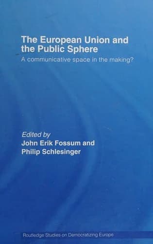 Cover of The European Union and the Public Sphere
