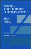 Cover of Toward a Unified Theory of Problem Solving