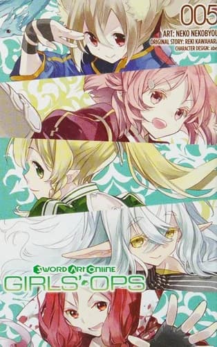 Cover of Sword art online, girls' ops