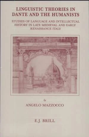 Cover of Linguistic Theories in Dante and the Humanists