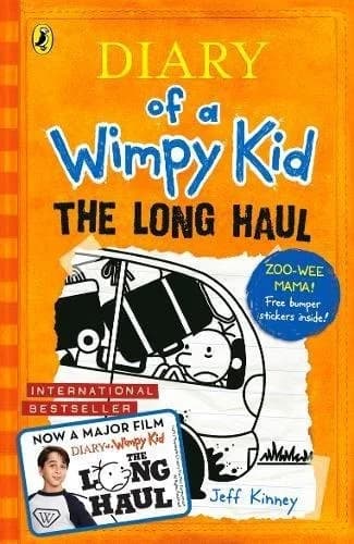 Cover of Diary of a Wimpy Kid: The Long Haul by Jeff Kinney - Fiction - Paperback