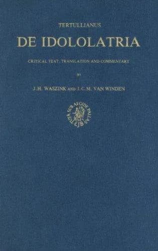 Cover of De idololatria