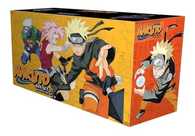 Cover of Naruto Box Set 2: Volumes 28–48 With Premium Volume 2 Paperback Masashi Kishimoto