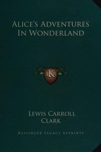 Cover of Alice's Adventures In Wonderland
