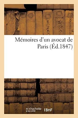 Cover of Memoires d'Un Avocat de Paris