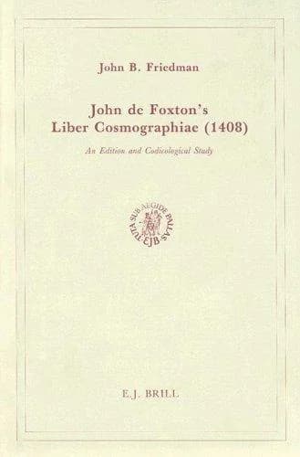 Cover of John de Foxton's Liber Cosmographiae (1408)