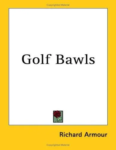 Cover of Golf Bawls