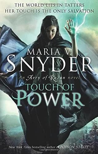 Cover of Touch of Power An Avry of Kazan Novel Maria V. Snyder YA Fantasy Book