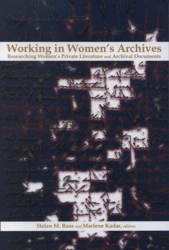 Cover of Working in Women's Archives