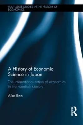 Cover of A History of Economic Science in Japan