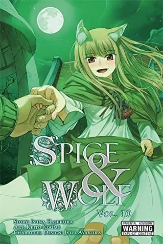 Cover of Spice and Wolf, Vol. 10 - manga