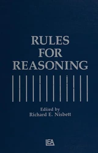 Cover of Rules for Reasoning