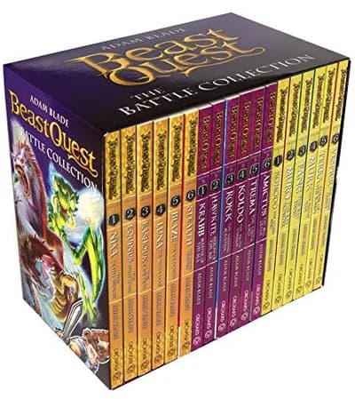 Beast Quest, Battle Collection 18 Books Series 4-6 Box Set by Adam Blade Paperback