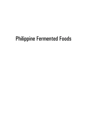 Cover of Philippine Fermented Foods