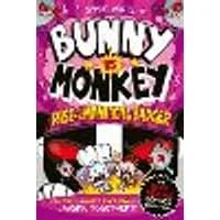 Cover of Bunny vs Monkey: Rise of the Maniacal Badger (a Phoenix Comic Book, from the multi-million-selling creative genius Jamie Smart)