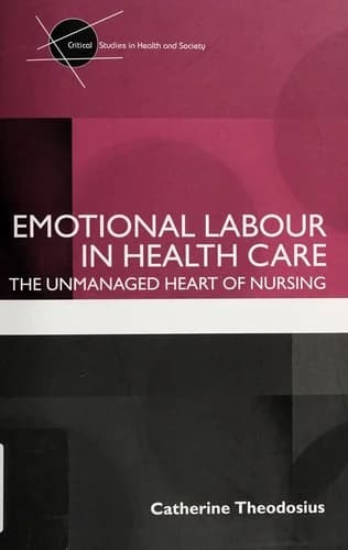 Cover of Emotional Labour in Health Care
