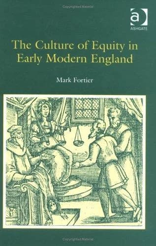 Cover of The Culture of Equity in Early Modern England