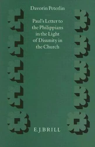 Cover of Paul's Letter to the Philippians in the Light of Disunity in the Church