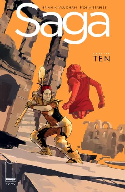Cover of Saga #10 — Chapter Ten