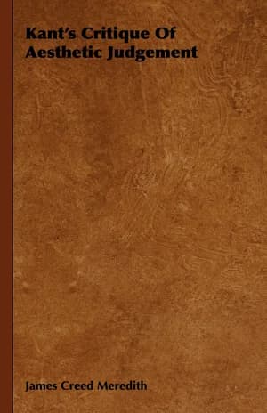 Cover of Kant's Critique Of Aesthetic Judgement