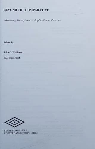 Cover of Beyond the Comparative