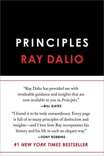 Cover of Principles: Life and Work Ray Dalio Hardcover Book