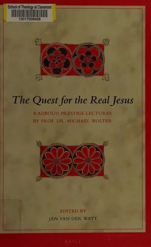 Cover of The Quest for the Real Jesus