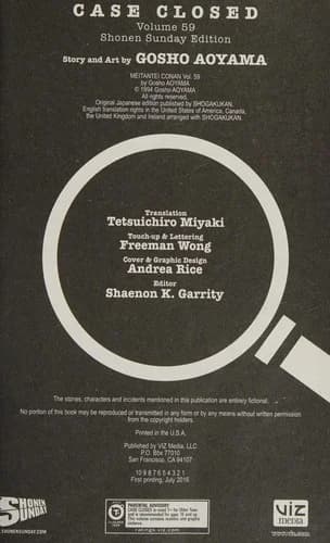 Cover of Case closed
