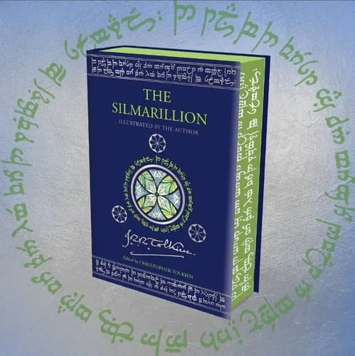 Cover of The Silmarillion by J. R. R. Tolkien - Fiction - Hardback