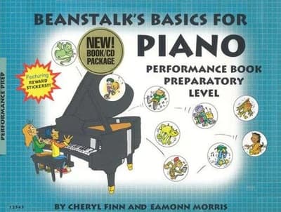 Cover of Beanstalk's Basics for Piano - Performance Books: Preparatory Level: Performance Preparatory Book